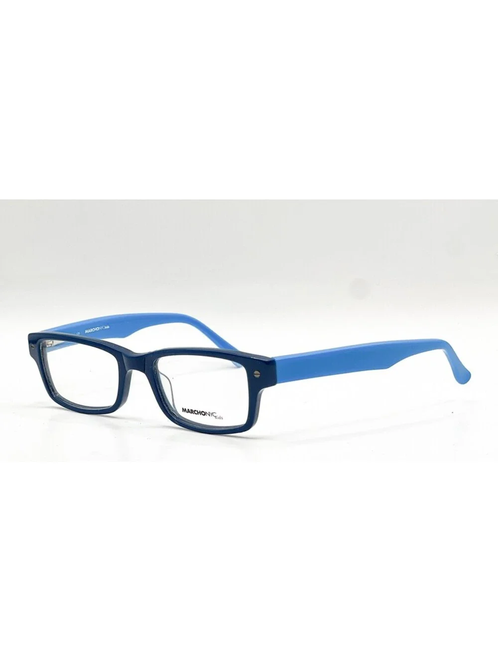 Marchon Nyc Kids Kyle 454 Blue Authentic Eyeglasses 48-18-135